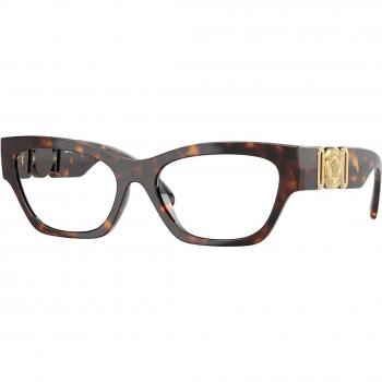 Versace VE3367U 108 Women’s Eyeglasses Tortoiseshell Size 52