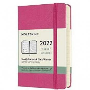 Moleskine Weekly Planner 2022 Bougainvillea