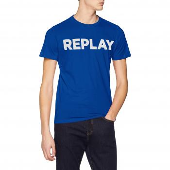 T-shirt Replay, homme, bleu (Cobalt Blue 279), S