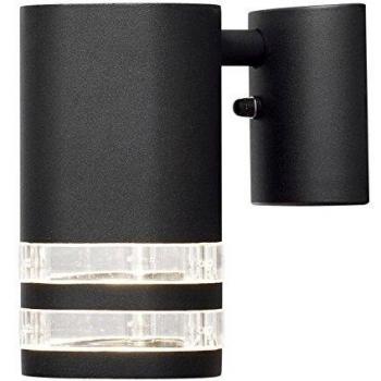 Applique d'extérieur Modena 1 lampe 2 fentes couleur noire