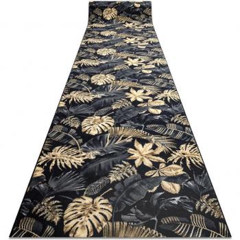 Tapis de Couloir Antidérapant Feuilles Monstera 100 cm