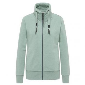 Ragwear Damen Sweatware RONETTE XXL – grün, casual‑Look, 60/40 Baumwolle/Polyester