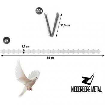 Repulsif à Oiseaux en Plastique 300cm