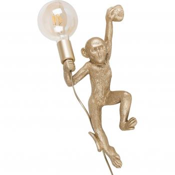 Monkey Gold Indoor Wall Light