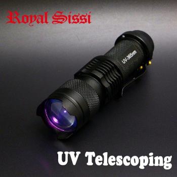 Royal Sissi Telescoping UV Torch Light