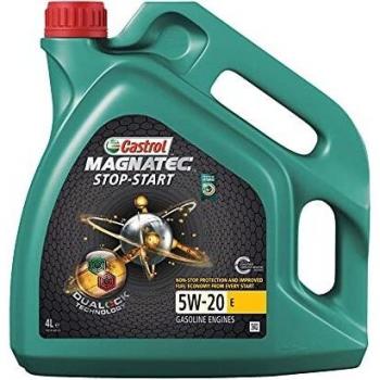 Castrol Magnatec 5W20 E Stop-Start Motorolie 4L verpakking