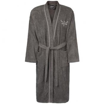 Bademantel Venice Kimono aus weichem Baumwollfrottier