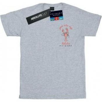 Friends Women's Lobster Chest Cotton T-Shirt XL White