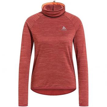 Odlo Damen Thermo-Unterziehshirt Run Easy Warm, dunkelrot, Größe L