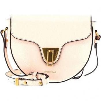 Coccinelle Beat Soft Borsa a Manico Singolo in Pelle Martellata