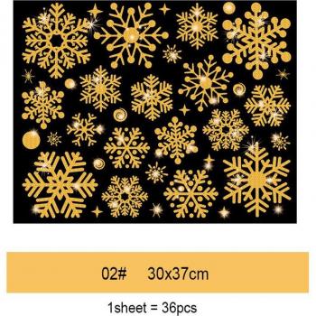 Adhésif Flocon de Neige Électrostatique