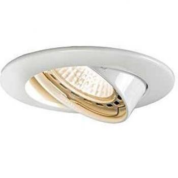 Luce Incasto Bianca EDU – Faretto Tondo 1 W Alluminio