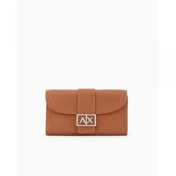 Armani Exchange Brown Snap Holder