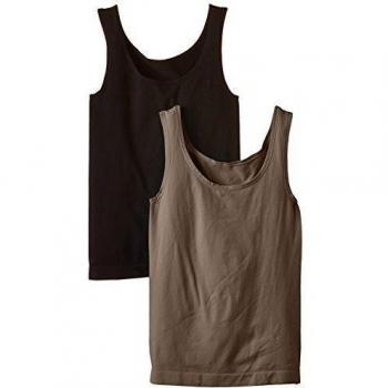 Top Luigi di Focenza 1677 para mujer, color gris / negro, talla 44/XL