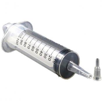 Taille unique seringue 100 ml – stérile et réutilisable pour cuisine