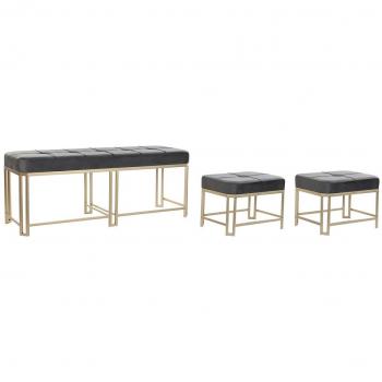 Stilvoller Barhocker mit Metallgestell