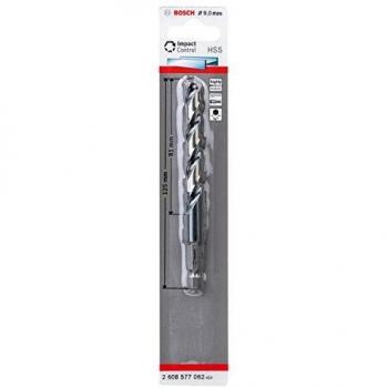 Punta a spirale per metallo Bosch 9 mm 125 mm 1 pz