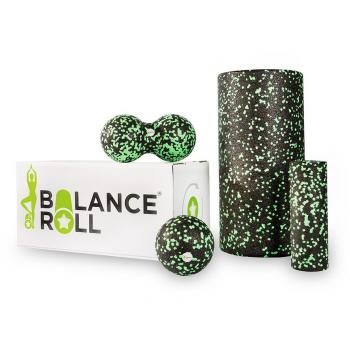 Balance Roll Pro – Made in Germany – Faszienrolle mit Variationen (Rolle + Ball)
