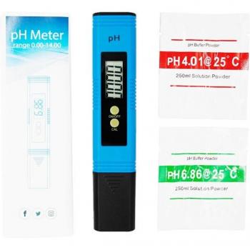 Tragbarer pH-Wasseranalysator mit ATC