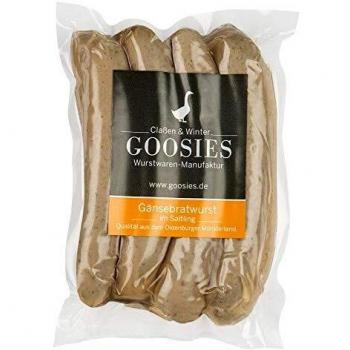 Zarte Gänsebratwurst – 225 g