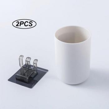 UNTIOR Bathroom Suction Rack for Toothbrushes and Shaving Accessories