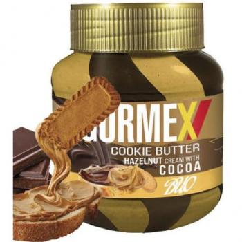 GURMEX lískový krém s kakaem a sušenkami 350g