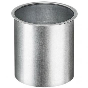 Grömo Entwässerungsrinne Zink-Lötstutzen 60mm, für Kastenrinne, kurz 62620