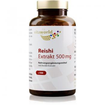 Reishi‑Premium 500 mg – 100 Kapseln für Vitalität und Balance