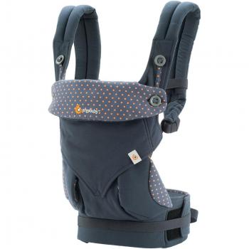 ERGObaby 4-Position Backpack Carrier for Toddlers, Dusty Blue