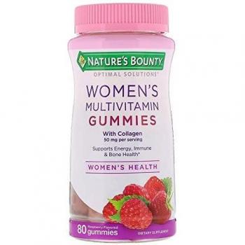 Multivitamines Gélifiées Femmes Framboise Natures Bounty