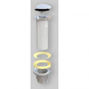 Bonomini Royal Piletta 115 mm – Tappo Click‑Clack per Lavabo/Bidet