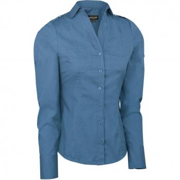 Blu Fumé Camicetta Kate 54 Maniche Lunghe