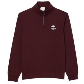 Lacoste Small Graphic Sweatshirt dunkelrot S