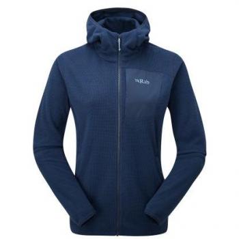Rab Tecton Hoody Damen Fleece Deep Ink XS