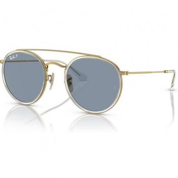 Ray-Ban RB3647N Ajuste Asiático Polarized 001/02 Gafas de Sol para Hombre Dorados