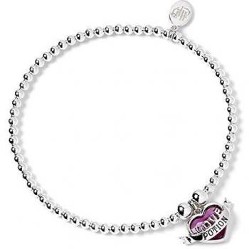 Bracciale in Argento Sterling Harry Potter con Ciondolo Pozione d'Amore