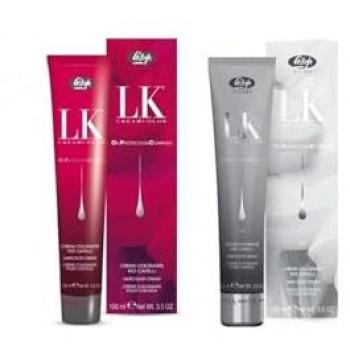 Crema Tinte Lisap LK OPC 55/00 Castaño Claro Profundo, 100 ml