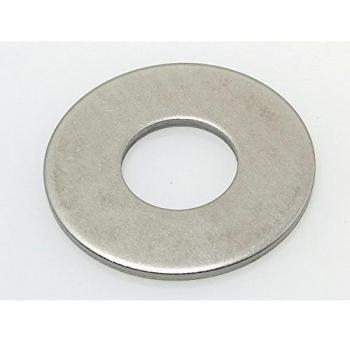 Rondelles plates inoxydables larges Ø 10 mm, boîte de 100 unités