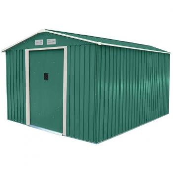 Ft x 10ft Metal Garden Storage Shed