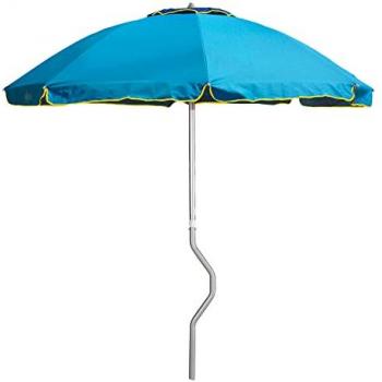 Sombrilla Gira Fácil 220 cm Antiviento Eolo Azul