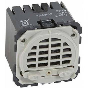 Carillon Lumineux Céliane pour Intérieur de Legrand avec 13 Mélodies, Alimentation 8-12V