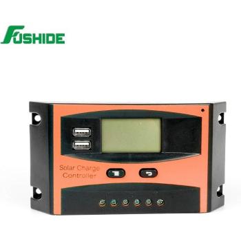 Gestionnaire de puissance solaire 30A PWM, capteur thermique et display LCD