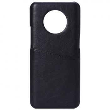 ONSALA Case Schwarz mit Kartenfach für Oneplus 7T
