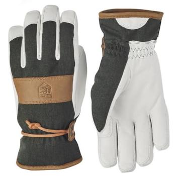 Voss CZone Damen‑Handschuhe (5 Finger) – Größe 9, Farbe Grau