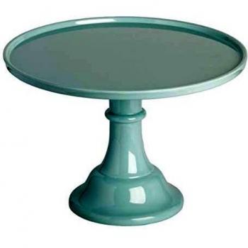 ALLC Tortenständer Vintage Blau 30x20x30cm