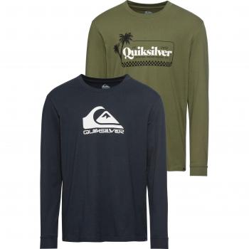 Quiksilver Langarmshirt, 2er-Packung