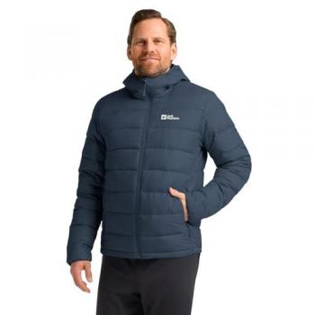 Jack Wolfskin Ather Nightfall Down Hoodie – Dark Navy S Men