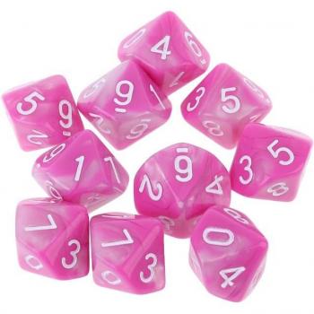 Polyhedral D10 Dice Set