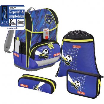 Step by Step Light 2 Fußball Team Schulranzen Set 4tlg