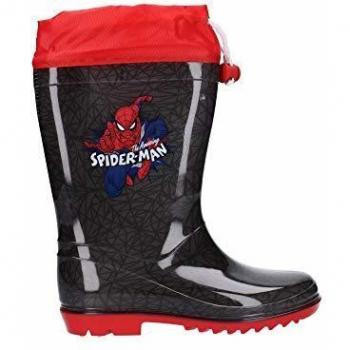 Unisex Cerdá Kindersneckenstiefel – Spiderman‑Stil, Grau, 26 EU